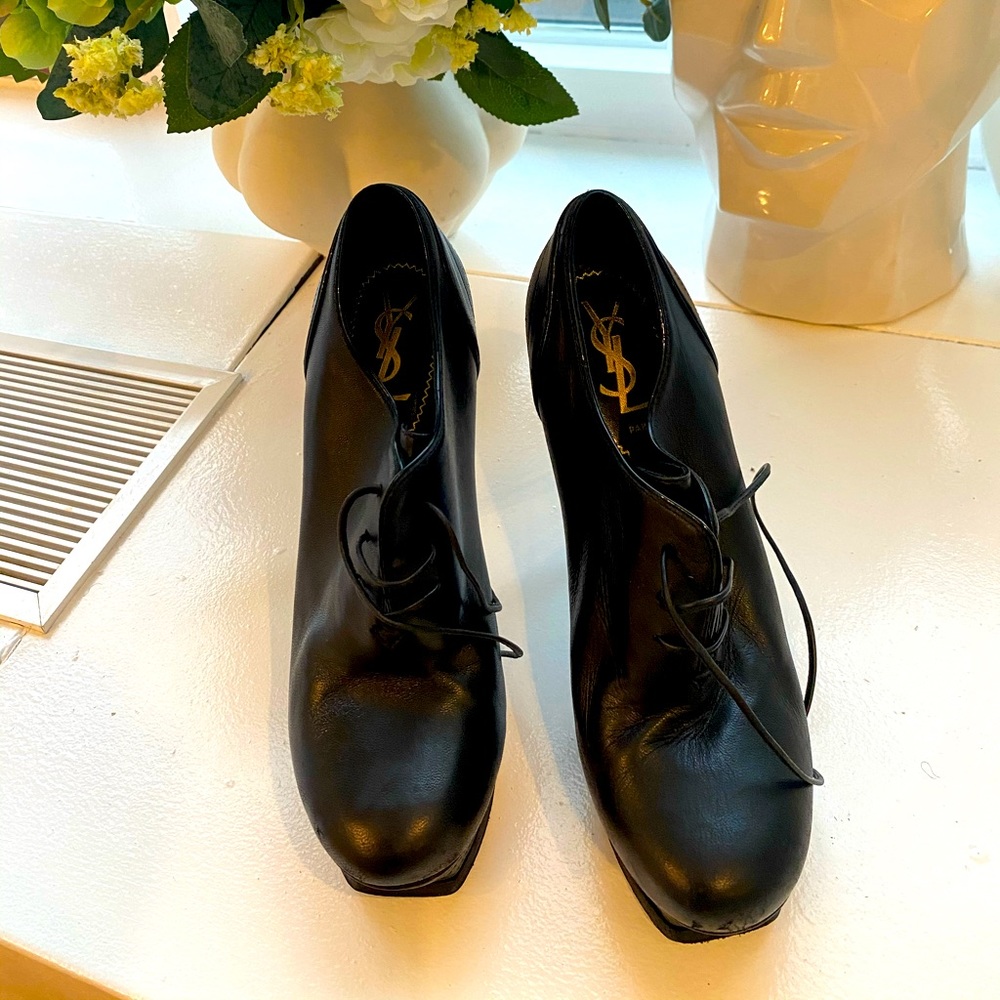 Yves Saint Laurent Booties.